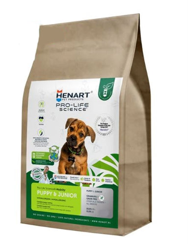 Henart Mealworm Insect Puppy Junior avec lui Membrane d'oeuf