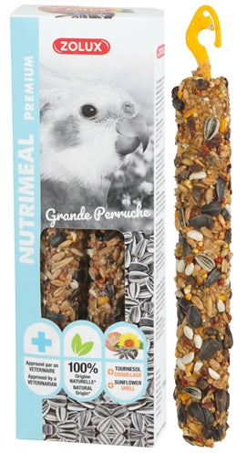 Zolux Nutrimeal Stick stor Parakeet Parrot Sunflower Frön