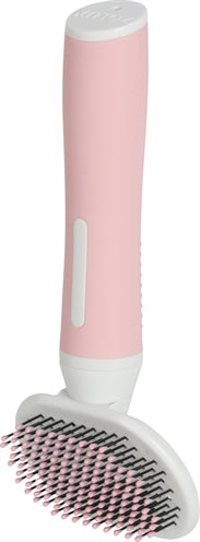 Zolux anah Slicker Brush Soft Pink White