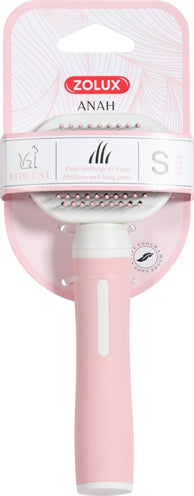 Zolux Anah Slicer Brush Morb Pink White