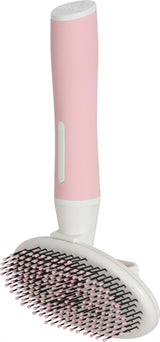 Zolux Anah Slicker Brush Soft pensjonert rosa hvit