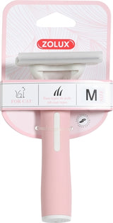 Zolux anah super brosse rose blanc