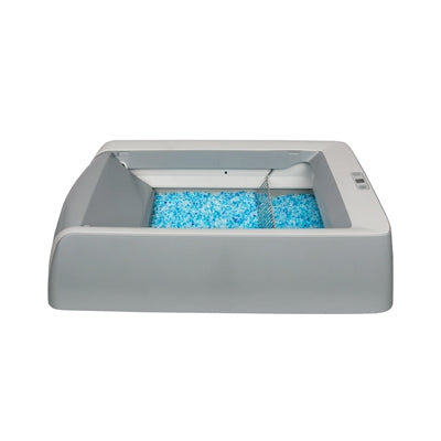 Scoopfree self -cleaning litter box with hood