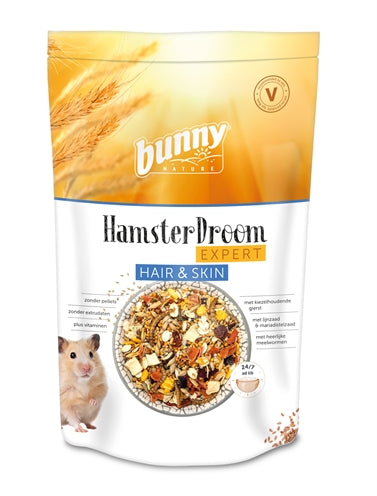 Bunny nature Hamsterdroom expert hair skin