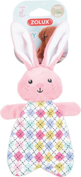 Zolux Puppy Tiny Plush Rabbit Pink