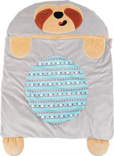 Zolux Chiquitos plysch Sloth Sleeping Bag återvunna