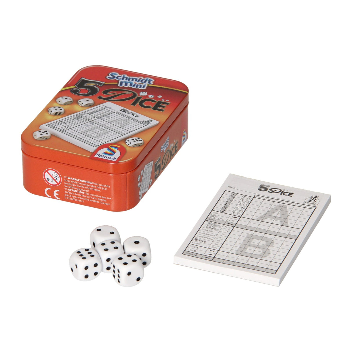 5-dice dice game in can