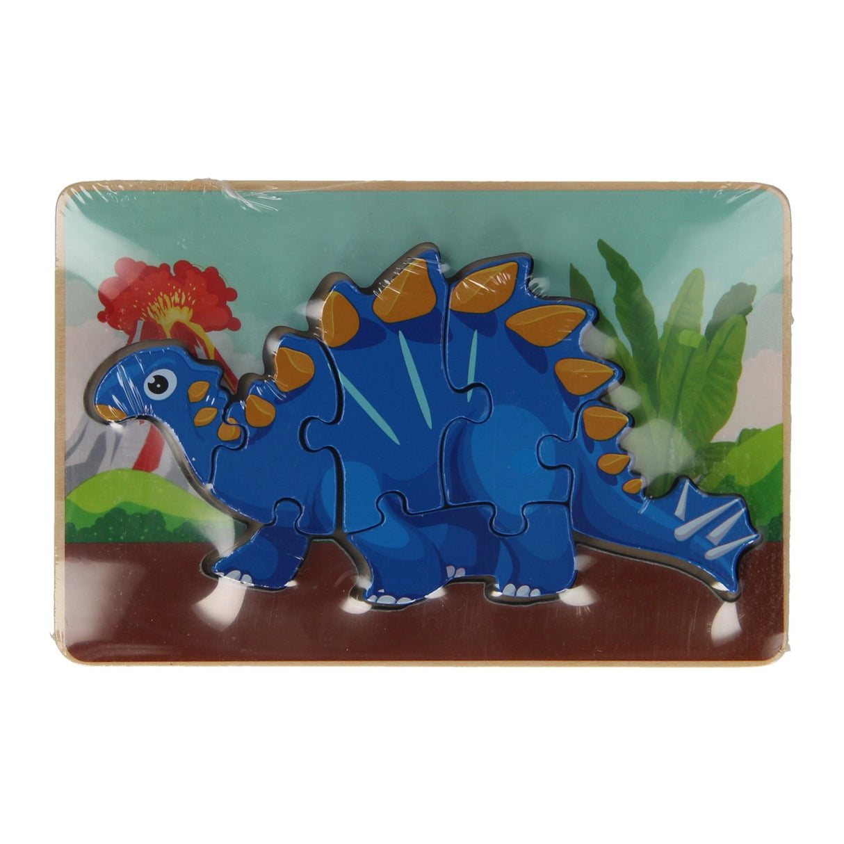 Wood Jigsaw Puzzle Dino, 7: e.