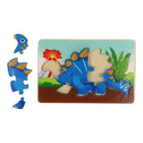 Wood Jigsaw Puzzle Dino, 7: e.