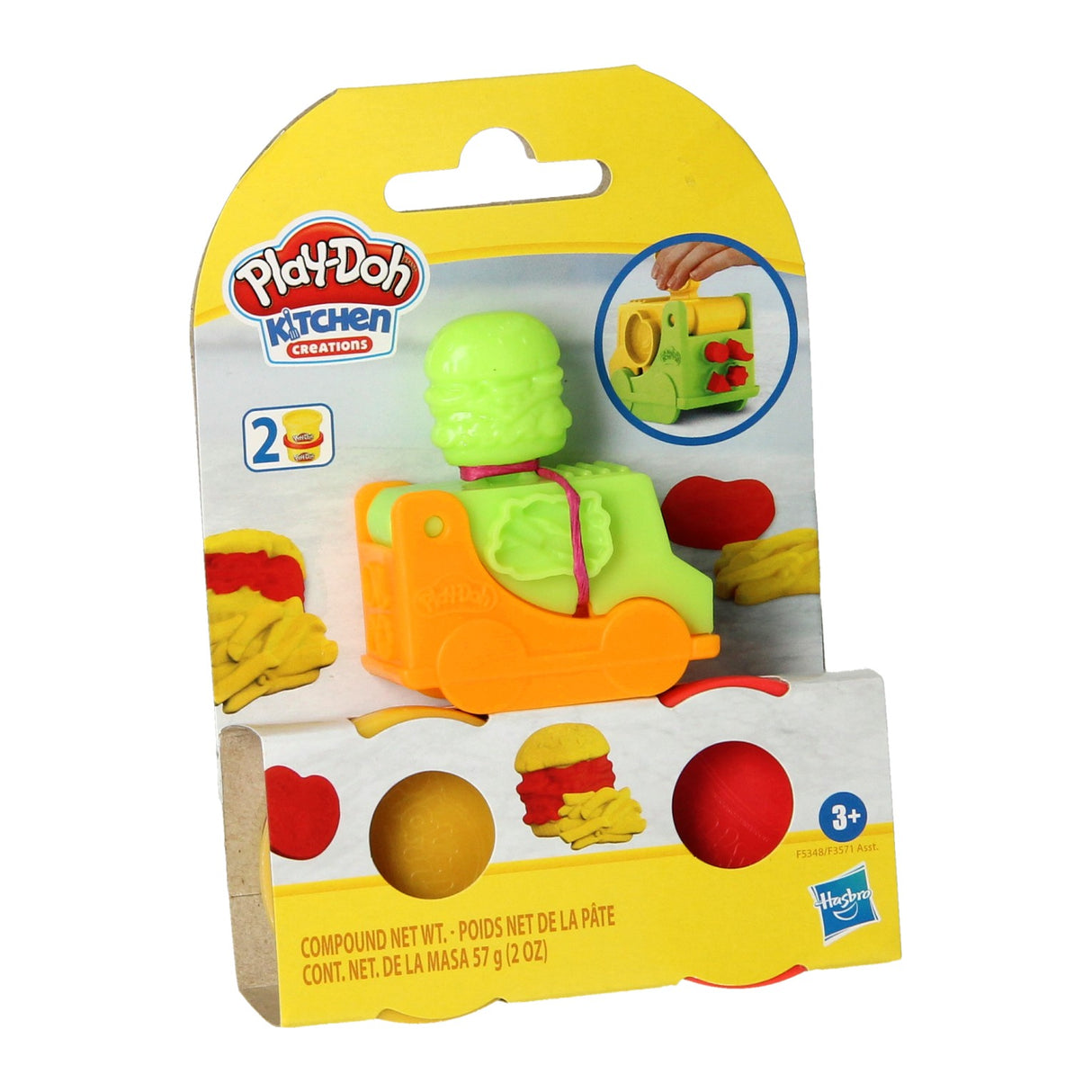 Play-doh mini matbil