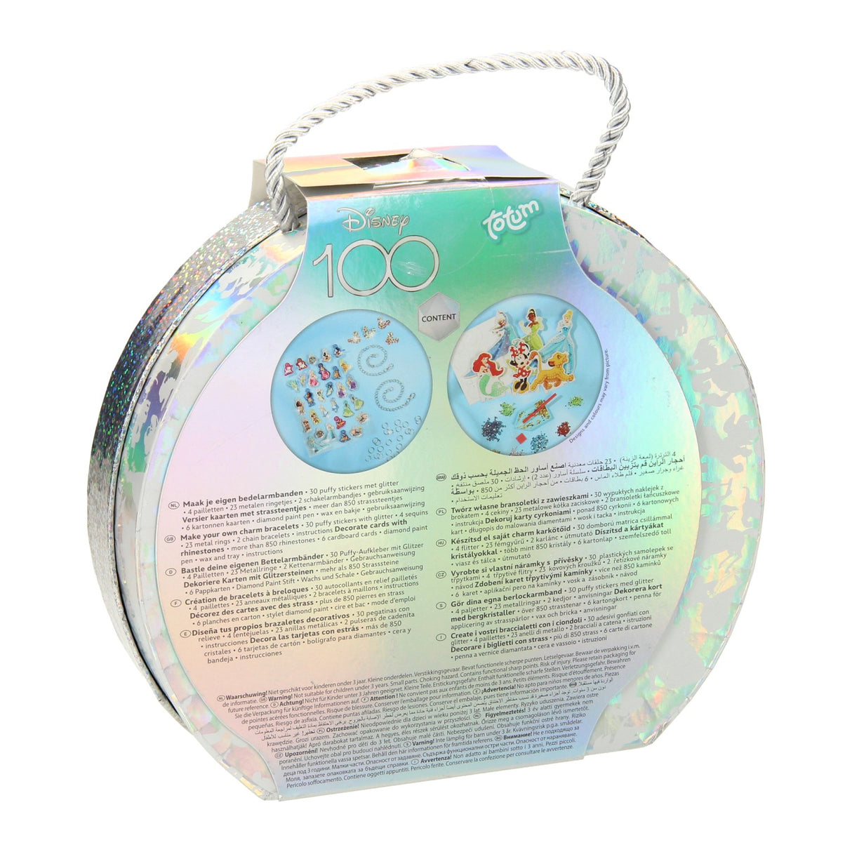 Disney 100 Craft Case 2in1 Armbänder machen Diamantmalerei