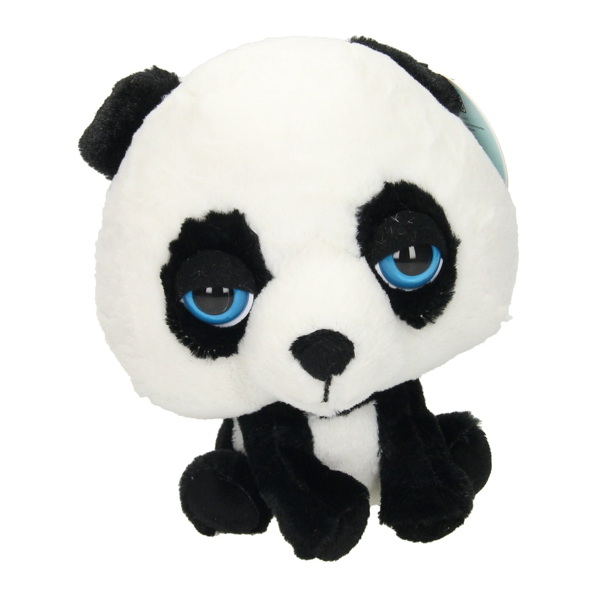 Cuddly toy big head plush panda, 21cm