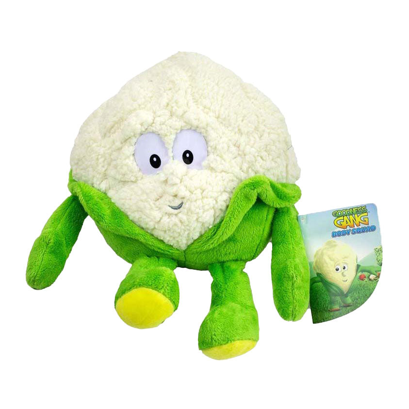 Cavolfiore coccolone peluche, 25 cm