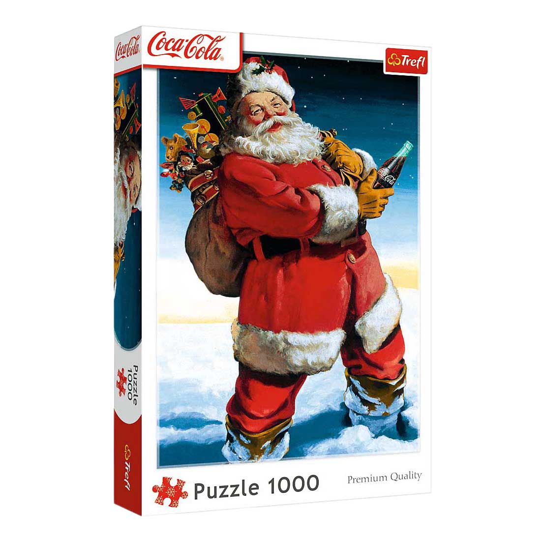 Intro Christmas puzzle coca cola in the snow - 1000 pcs.