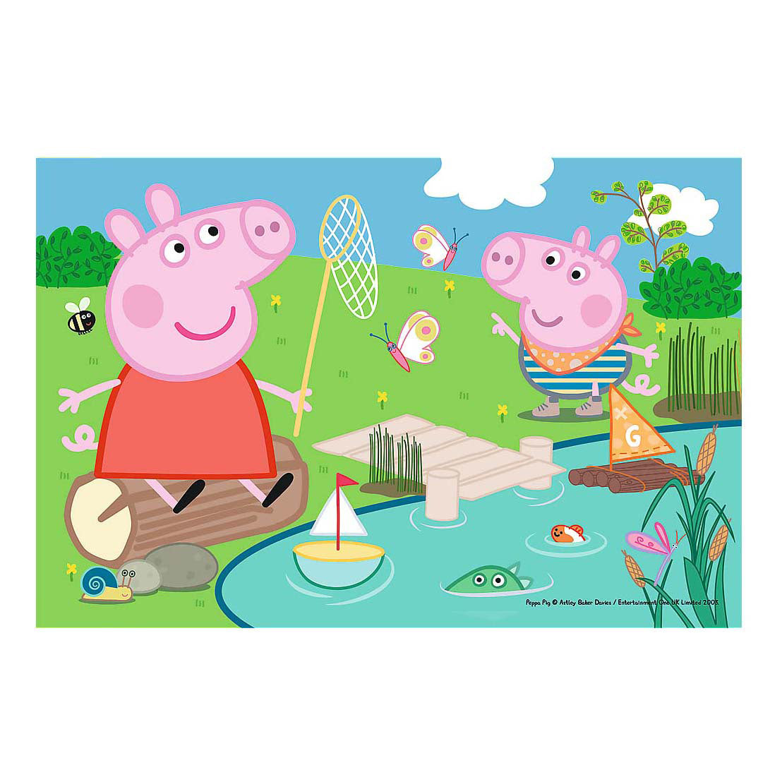 Peppa Pig mini puzzle - 54 pcs.