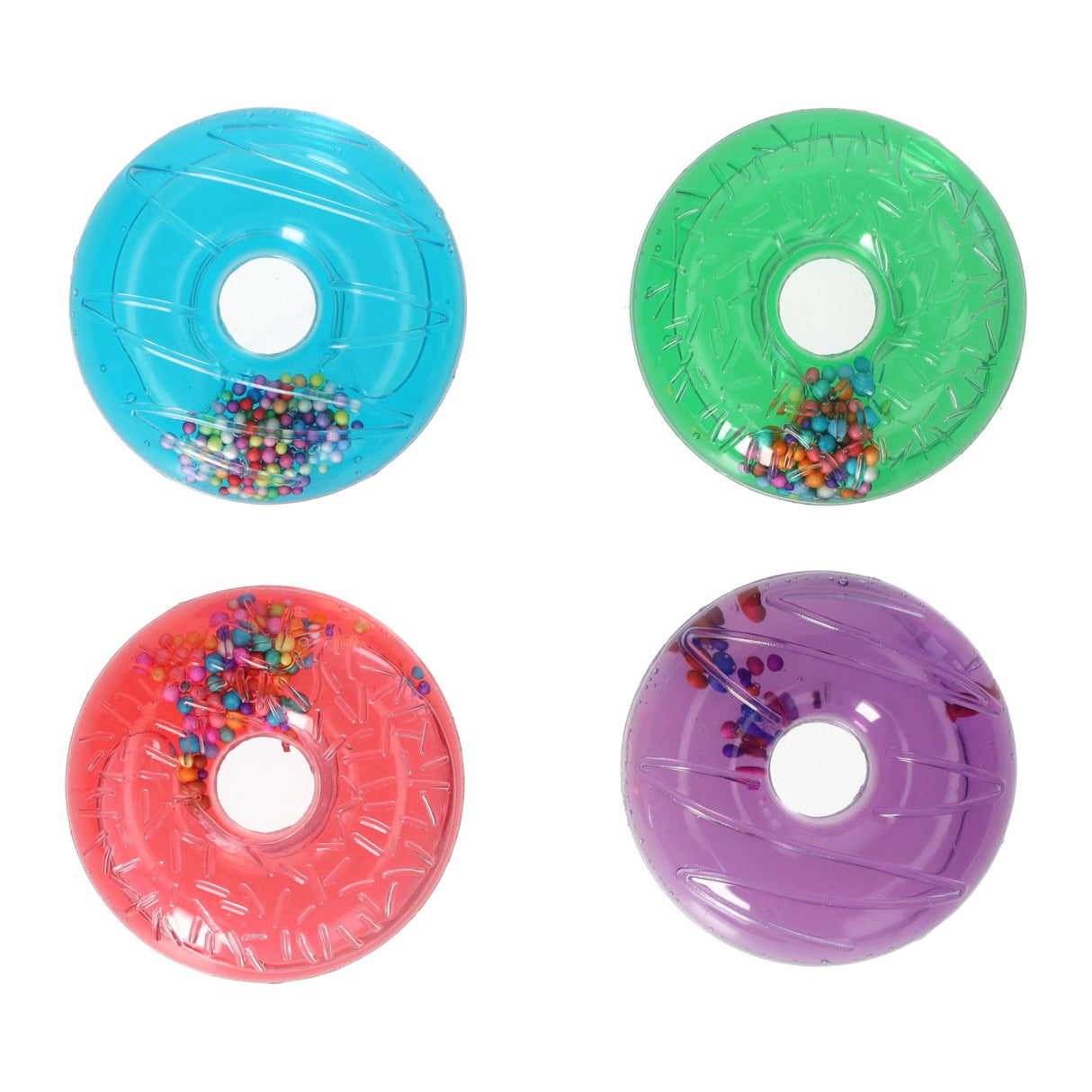 Donut plněný třpytkami 50gr - 6cm