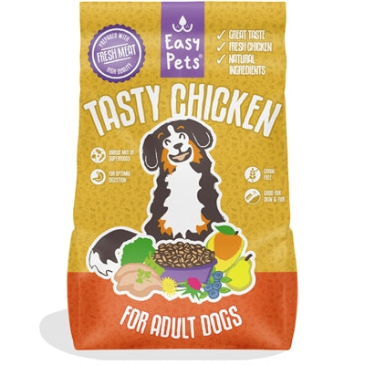 Easypets adulte savoureux grain de poulet - sans