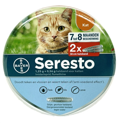 Bayer Seresto Rysowanie pcheł Cat