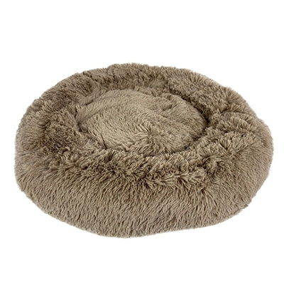 Foeiii dog basket Zenji Relax donut light brown