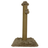 Feeiii scratching pole plush light brown