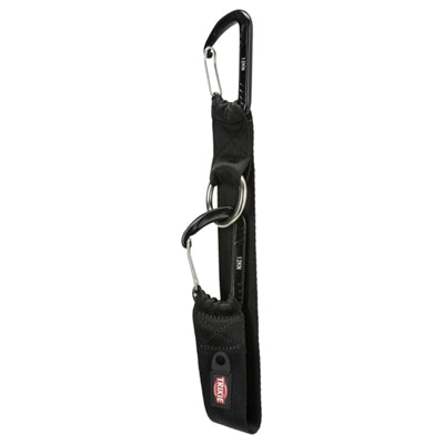 Trixie Car Belt Universal con Carabiner Black