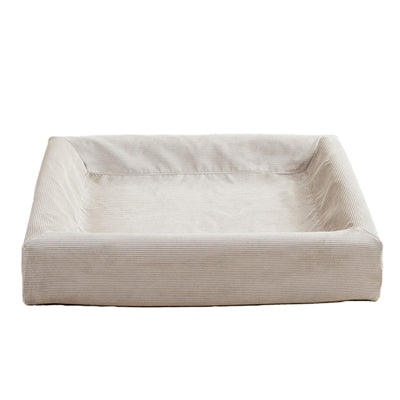 Bia bed ribbed cover dog bed sand