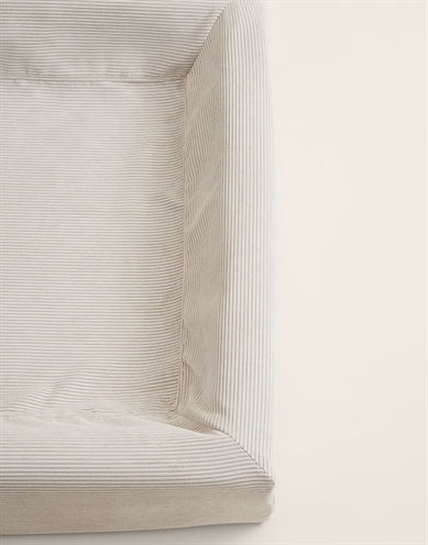Bia bed ribbed cover dog bed sand