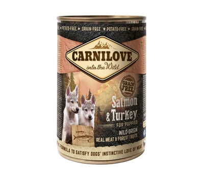 Carnilove Dog Can Salmon Turchia per i cuccioli