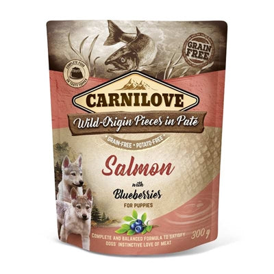 Carnilove Dog Souple Salmon Bleakerberry pour les chiots