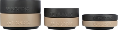 Trixie Be Nordic Food Bowl chien céramique en caoutchouc taupe