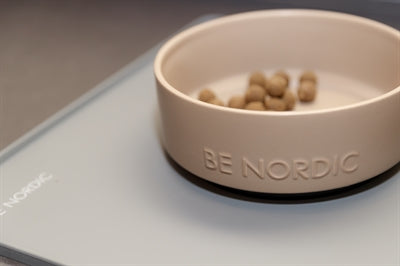 Trixie Be Nordic Food Bowl pies ceramiczna gumowa taupe