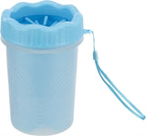 Trixie Poot cleaner for the dog Silicone PP Blue