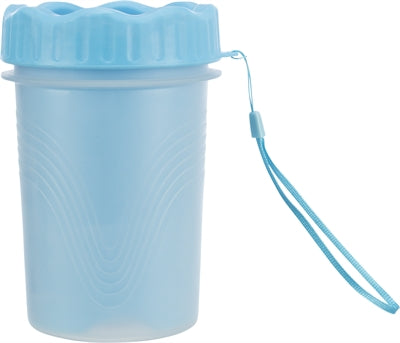 Trixie Poot Cleaner pour le chien en silicone pp bleu