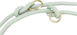 Trixie Soft rope hondenriem verstelbaar saliegroen mint