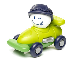 Smartmax ma première voiture - construction de voiture de course magnétique - ensemble de véhicules colorés - jouets éducatifs pour les tout-petits - à partir de 1 an