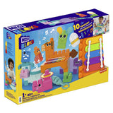 Mattel mega blocki muzyczny zespół zwierzęcy 40 sztuk