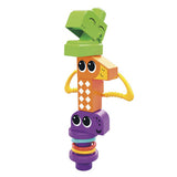 Mega blocks squeak and crunch dinosaurs