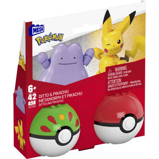 Pokémon mega 2 pacáiste pikachu agus ditto