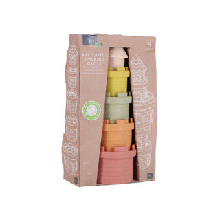 Jipy bioplastic stacking Schlass 5 Deeler | 3 Stéck