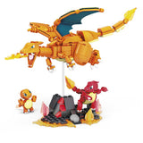 Mattel pokemon mega charmander evolution set