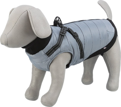 Veste de chien trixie pontis avec tuig gris