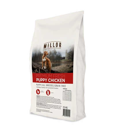 Millor Millor premium extruded fresh puppy chicken grain free