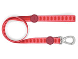 Morso dog leash recycled lipstick pink