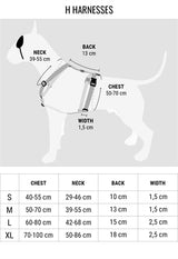 Morso Dog Harness H-Her genanvendt fuld metalhundbrun