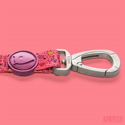 Morso Hond Léngt recycléiert rosa denken rosa