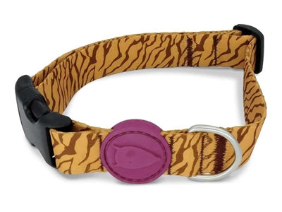 Morso Halsband hond gerecycled jungle drum oranje