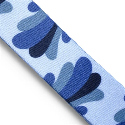 Morso dog collar recycled splash blue