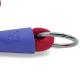 Morso Half Slip Collar Dog Rope Rope recyclé rouge velours rouge