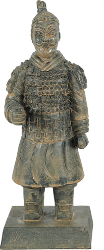 Zolux Ornament Qin statue standing fist