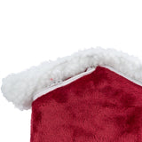 Trixie Xmas cuddly cave degoe rood wit